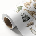 Wild Animals Kids Educational Wall Art - Learning Poster for Classrooms