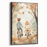Bicycle Adventure Nursery Wall Art – Kids Room & Baby Decor
