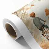 Bicycle Adventure Nursery Wall Art – Kids Room & Baby Decor