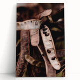 Black and white large canvas depicting a minimalist autumn tree, ideal for kitchen or bedroom wall art.