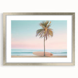 Textured abstract art print in muted gray and silver tones, framed in silver, ideal for modern bedroom ambiance.