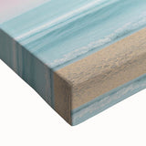 Large art canvas featuring a black and white landscape painting, ideal for bedroom wall decor.