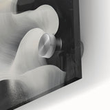 Minimalist Black & White Wall Art - Modern Dining Room Canvas