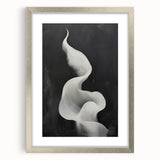 Minimalist Black & White Wall Art - Modern Dining Room Canvas