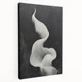 Minimalist Black & White Wall Art - Modern Dining Room Canvas