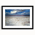 Modern Office Wall Art – Dramatic Desert Landscape with Blue Sky