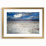 Modern Office Wall Art – Dramatic Desert Landscape with Blue Sky