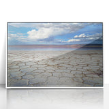 Modern Office Wall Art – Dramatic Desert Landscape with Blue Sky