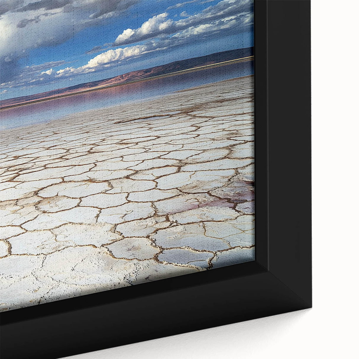 Modern Office Wall Art – Dramatic Desert Landscape with Blue Sky