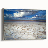 Modern Office Wall Art – Dramatic Desert Landscape with Blue Sky