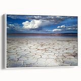 Modern Office Wall Art – Dramatic Desert Landscape with Blue Sky