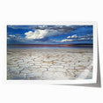 Modern Office Wall Art – Dramatic Desert Landscape with Blue Sky