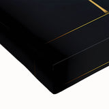 Colorful abstract floral wall art on stretched canvas, showcasing intricate designs and vibrant hues, perfect for modern home decor or art enthusiasts.