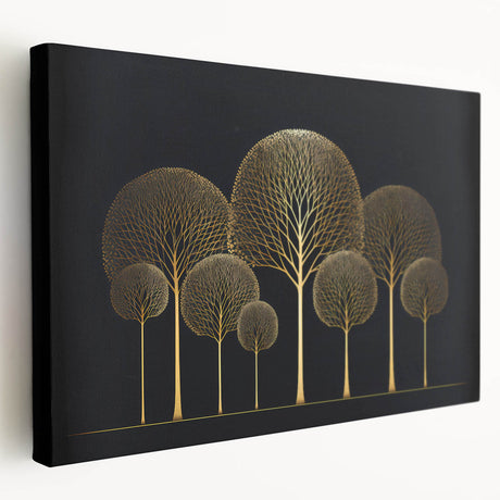 Abstract floral wall art on stretched canvas, showcasing vibrant colors and intricate patterns. Ideal for modern decor, enhancing any living space with a touch of elegance.