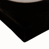 Close-up of an abstract geometric stretched canvas showcasing vibrant colors and intricate patterns, perfect for modern home decor and art enthusiasts.