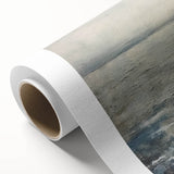 Abstract landscape wall art on rolled canvas, showcasing vibrant colors and fluid shapes, perfect for modern home decor. Ideal for creating a serene ambiance.