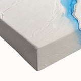 Fluid Art Paintings for Walls – Golden Tide Abstract Flow