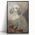 Framed acrylic wall art featuring a vibrant animal design in black and white, showcasing intricate details and modern aesthetics, perfect for home decor.