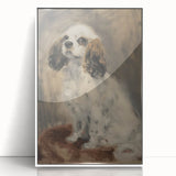 Framed acrylic wall art featuring a colorful animal design, presented in a sleek white frame. Ideal for modern home decor, adding a vibrant touch to any room.