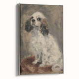 Framed canvas art showcasing a detailed silver side view of a vibrant animal design, perfect for adding a modern touch to any home decor. This piece highlights intricate textures and colors, making it an eye-catching addition to living spaces or galleries.