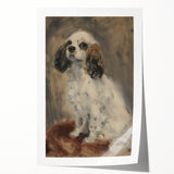 Rolled canvas featuring vibrant animal illustrations with intricate details, showcasing a colorful design. Perfect for home decor, packaged securely in a protective tube.