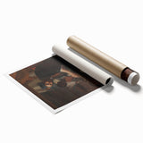 Historical Art - Baroque Courtroom Scene with Noble Figure and Attendants