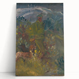 Expressionism Wall Art - Hunter with Two Dogs by Arnold Peter Weisz