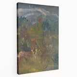 Expressionism Wall Art - Hunter with Two Dogs by Arnold Peter Weisz