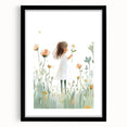 Floral Dream Girl Nursery Wall Art – Kids Room & Baby Decor