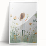 Floral Dream Girl Nursery Wall Art – Kids Room & Baby Decor