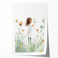Floral Dream Girl Nursery Wall Art – Kids Room & Baby Decor