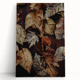 Large black and white abstract canvas depicting minimalist tree in fall, ideal for kitchen or bedroom wall art.