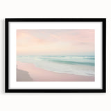 Extra large abstract art print with vibrant, colorful textures on a black framed canvas, ideal for living room decor.