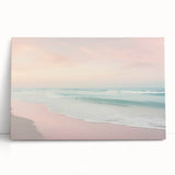 Large black and white stretched canvas depicting a summer landscape, ideal for kitchen wall art or bedroom ambiance.