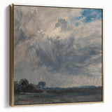 Classic Romantic Paintings - Cloudy Sky Study Canvas Art