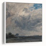 Classic Romantic Paintings - Cloudy Sky Study Canvas Art