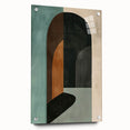 Abstract Archway Wall Art - Modern Geometric Dining Room Print