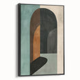 Abstract Archway Wall Art - Modern Geometric Dining Room Print