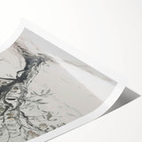 Apple Tree Sketch Living Room Wall Art – Modern Canvas Print