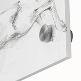 Close-up view of an intricate acrylic glass artwork depicting colorful animal designs, showcasing vibrant details and textures, perfect for modern decor.