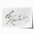 Rolled canvas print showcasing a vibrant animal-themed design with intricate details, featuring bold colors and patterns, securely packaged in a protective tube.