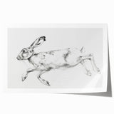 Rolled canvas print showcasing a vibrant animal-themed design with intricate details, featuring bold colors and patterns, securely packaged in a protective tube.
