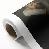 Classic Baroque Portrait - Nobleman with Elaborate White Ruff Collar