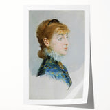 Impressionism Wall Art - Portrait of a Woman - Elegant Classic Art Print