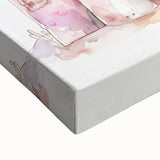 Princess Castle Watercolor Print - Girls Bedroom Art