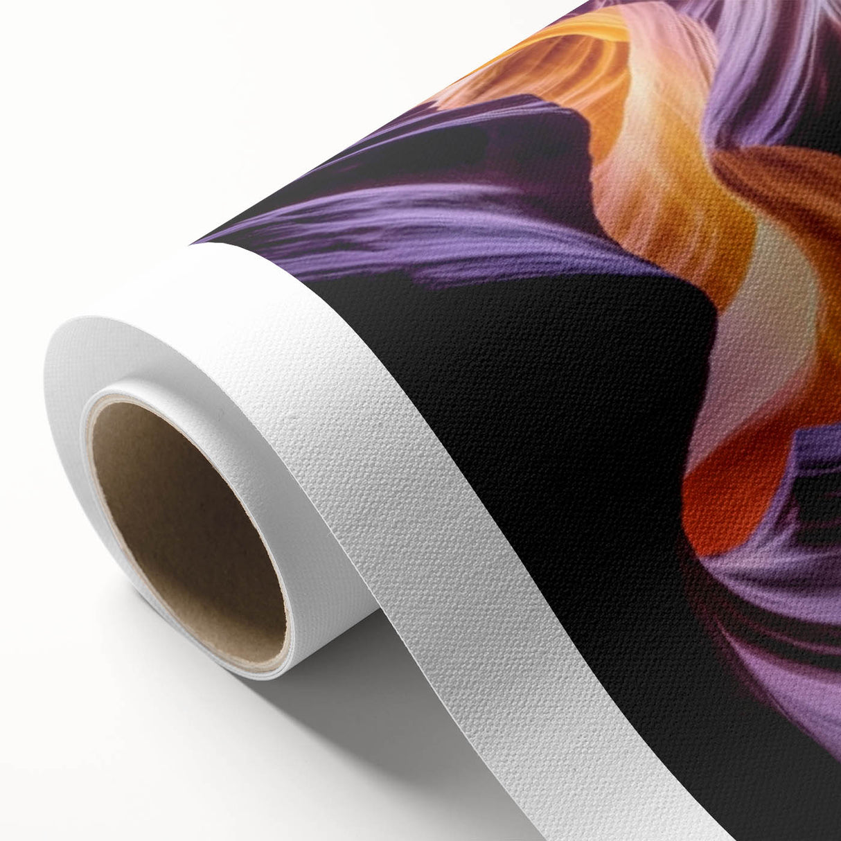 Stunning rolled canvas artwork depicting vibrant canyons in rich earth tones, showcasing textured details and ideal for enhancing natural-themed decor. Perfect for art enthusiasts and interior designers seeking unique landscape pieces.