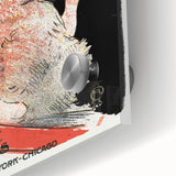 Vintage Wall Art - Elegant Concert Scene Advertisement - Art Print