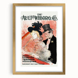 Vintage Wall Art - Elegant Concert Scene Advertisement - Art Print