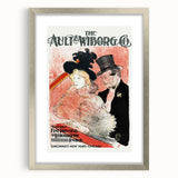 Vintage Wall Art - Elegant Concert Scene Advertisement - Art Print