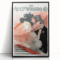 Vintage Wall Art - Elegant Concert Scene Advertisement - Art Print
